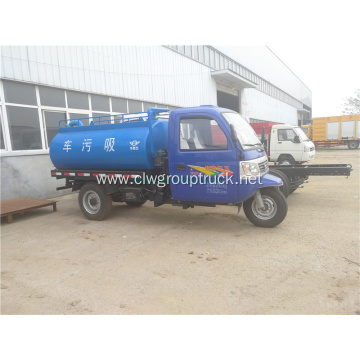 Mini three wheel suction truck for sale